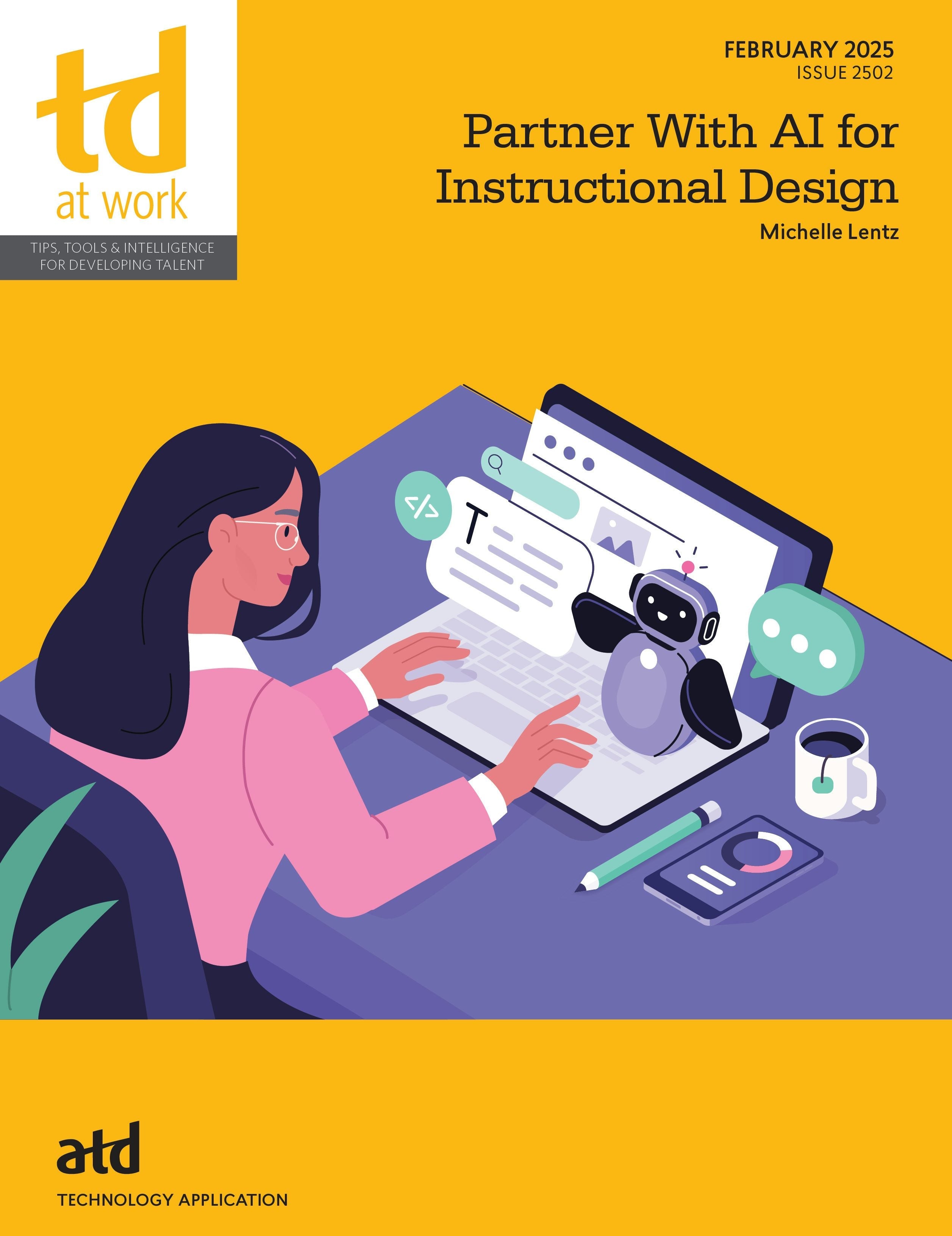 Book cover image for Partner With AI for Instructional Design ISBN: 9781960231833